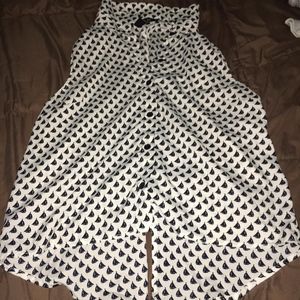 Forever 21 Polo Tank with Sailboat Design